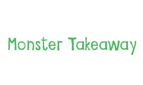 Monster Takeaway Sticker by The Bongles