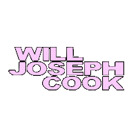 Will Joseph Cook Sticker
