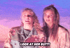 Look At Her Butt GIF