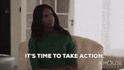 Do It Now Stand Up GIF by UMC - Stream Black Better