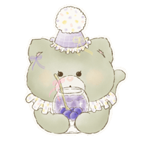 ふわくま Sticker by fuwakuma.yuco