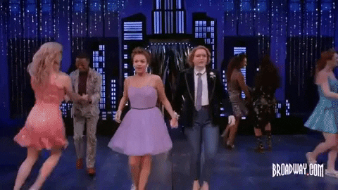 silvermaze giphygifmaker musical broadway prom GIF