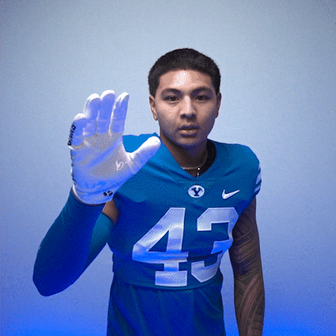 Byu Football Sport GIF by BYU Cougars