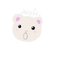 Oh My God Wow Sticker