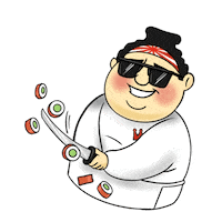 Food Delivery Sticker by kingsushi