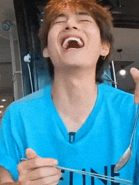 Kim Taehyung Smile GIF