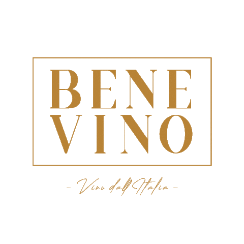 Benevino red white wine gold Sticker