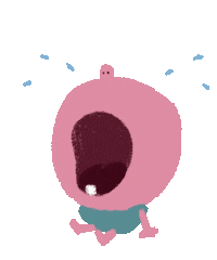 Happy Baby Sticker by Dinasimonenko