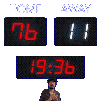 11 Away Sticker