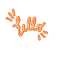 Hello Sticker