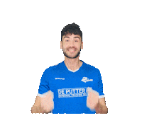 kvBlauwWit bw kloetinge blauw wit kloetinge bw 2 Sticker