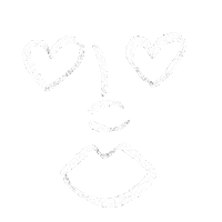 In Love Heart Sticker by Studio Queenhood