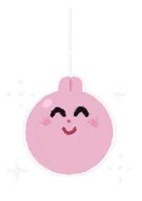 Christmas Rabbit Sticker