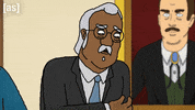 Scared Shiver GIF by Adult Swim