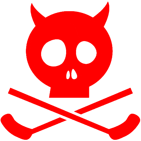 reddevils giphyupload devil floorball salibandy Sticker