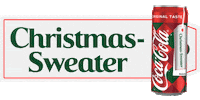 cocacola_at cocacola coke christmas sweater christmassweater Sticker