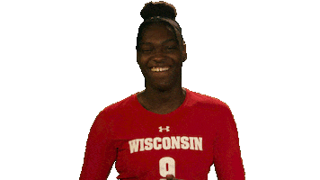 Wisconsin Volleyball Dance Sticker by Wisconsin Badgers