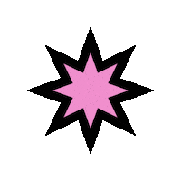 Pink Star Sticker