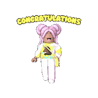Congrats Congratulations Sticker by Afro Unicorn