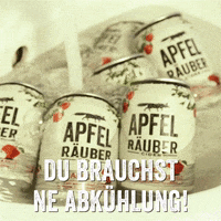 ApfelRaeuberCider party cool weekend drinks GIF