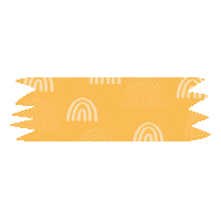 Rainbow Orange Sticker