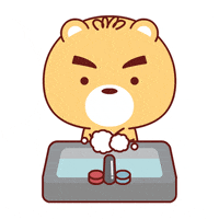 Wash Your Hands Chores GIF by bluesbear