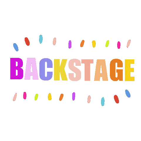 Backstage Sticker by grousseta