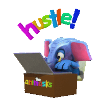 Work From Home 3D Sticker by The Animasks