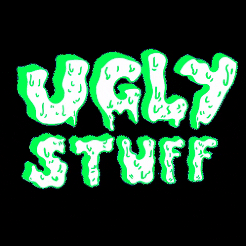 uglypickleco giphygifmaker gross slime ugly GIF