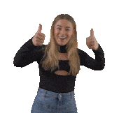 Happy Geraldine Kemper Sticker by Big Brother 2021