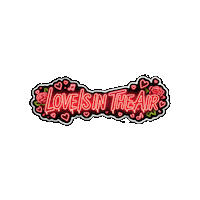 Love Is In The Air Dark Aesthetic Sticker
