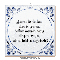 Nl Spreuk Sticker by Tegelspreuken.nl