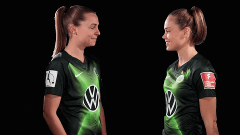 Best Friends Soccer GIF by VfL Wolfsburg