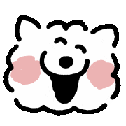 Happy Dog Sticker