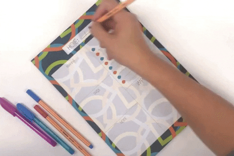 planner bloco GIF