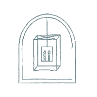 sarah_joy light chandelier pendant Sticker