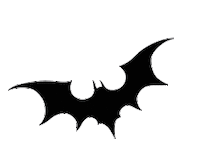 Halloween Bat Sticker by GINO CERRUTI
