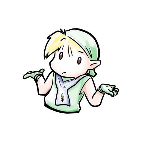 FlameTheElf confused question flame doubt Sticker