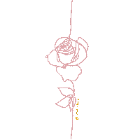 Corazon Flor Sticker
