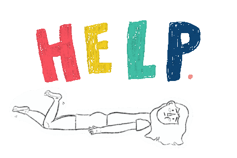 Sad Face Sticker