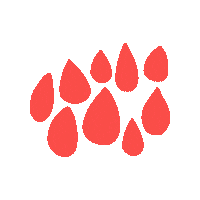 Blood Periods Sticker by All Natural Pharmacy