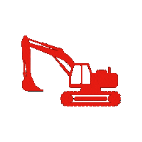 EuroAuctions excavator euroauctions Sticker