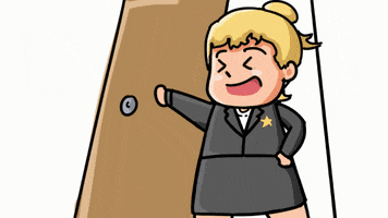 SurvivorSam smile fall silly awkward GIF