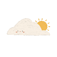 axshei happy summer sun weather Sticker