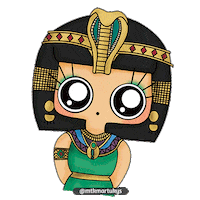 Egypt Cleopatra Sticker by mtkmartukys