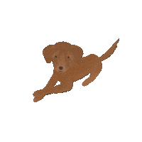 Golden Retriever Dog Sticker by breadcrumbsclub