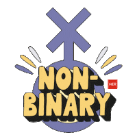 Gay Pride Sticker by HER App