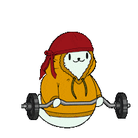 Work Out Fun Sticker by Sappy Seals Community