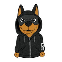 Mad Dog Fml Sticker by Dobernut