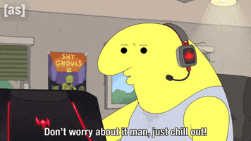 Chill Out Computer GIF by Adult Swim